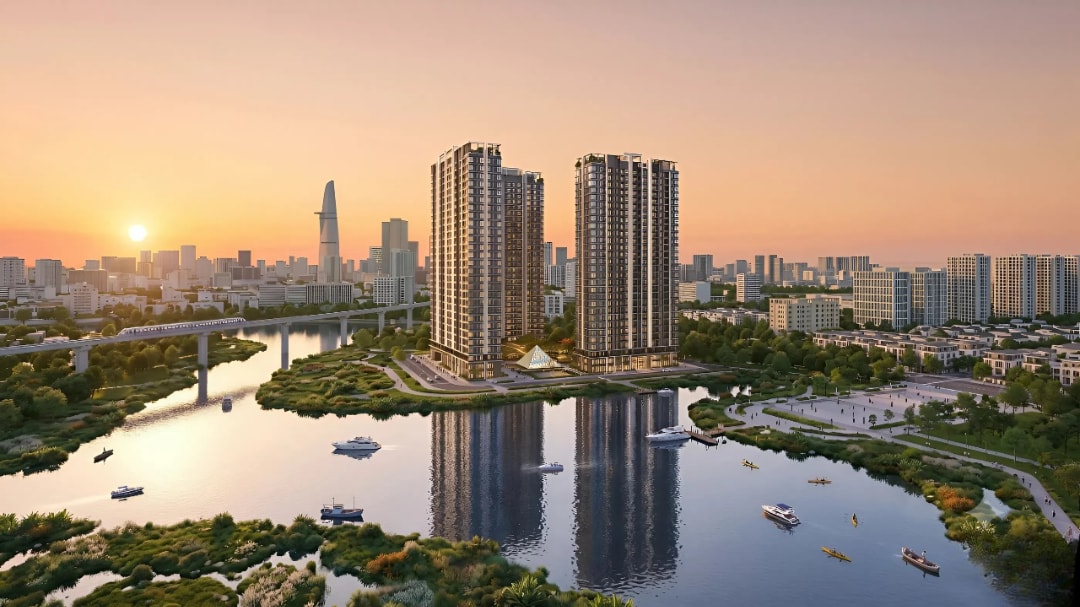 Phối cảnh minh họa dự án TT Genesis Nhà Bè từ tài liệu giới thiệu